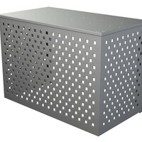 Корзина для кондиционера 04-КК-01-20-01 (короб) c крышкой (Qv 1000х700х540)