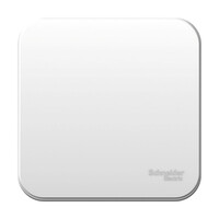 SE Blanca наруж Бел Выключатель 1-клавишный 6А, 250В, изолир. пластина, Systeme Electric, Белый, BLNVA061011